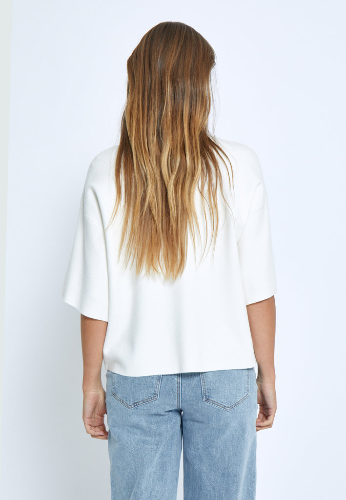 Minus MSLupi Knit T-Shirt T-Shirt 235 Cloud Dancer