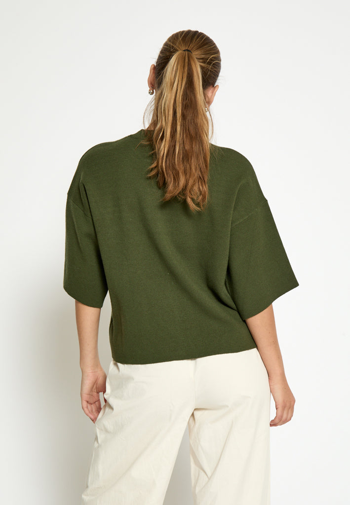 Minus MSLupi Knit T-Shirt T-Shirt 3835 Rifle Green