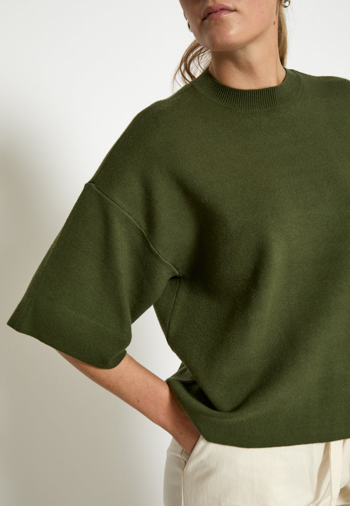 Minus MSLupi Knit T-Shirt T-Shirt 3835 Rifle Green