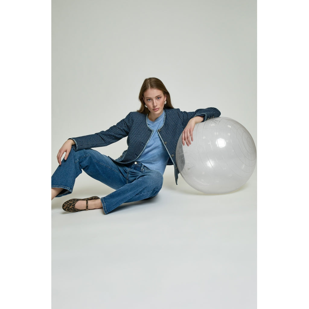 Minus MSLyanna Short Jacket Jacket 006 Dark Denim