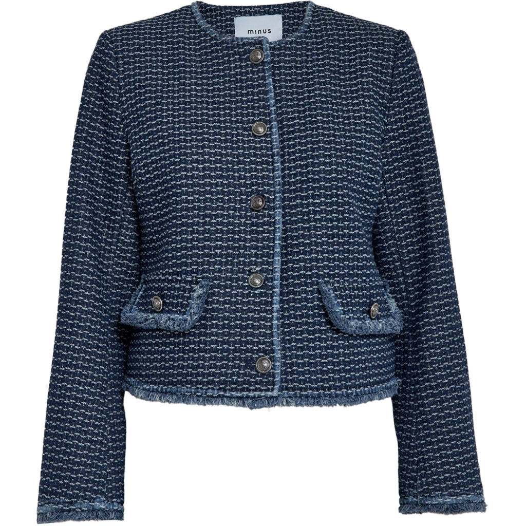 Minus MSLyanna Short Jacket Jacket 006 Dark Denim