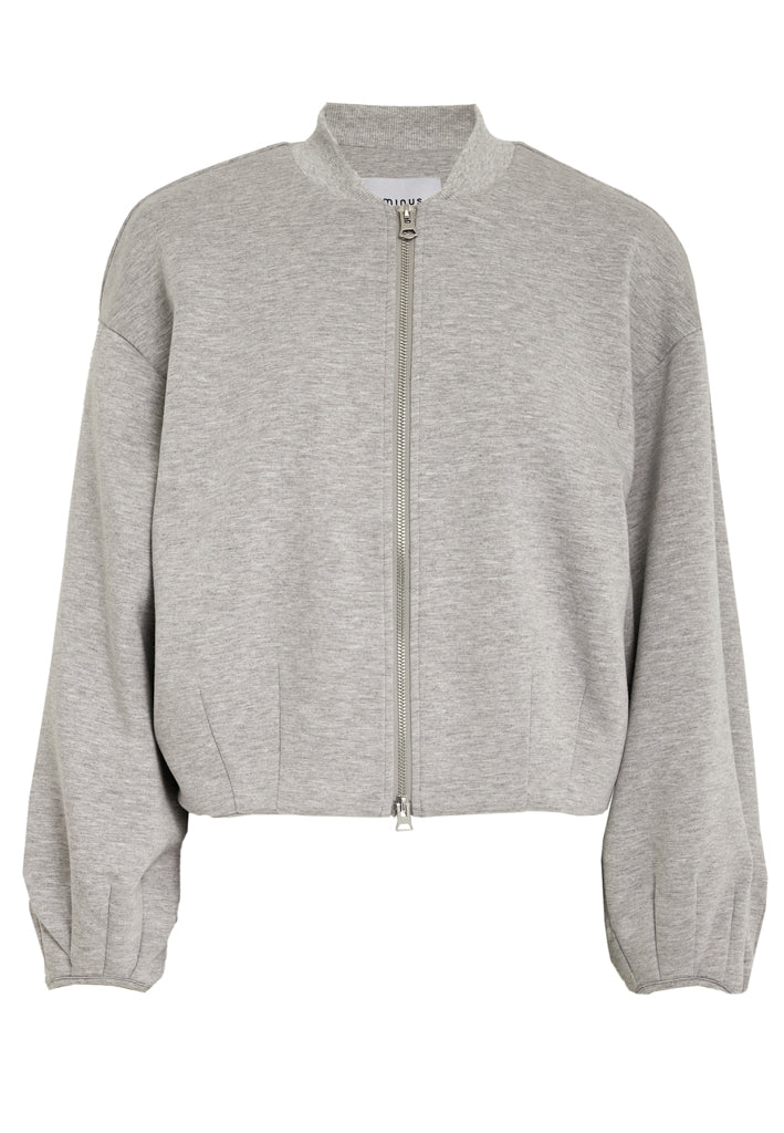 Minus MSMaddy GRS Short Jacket Jacket 162M Frost Gray Melange
