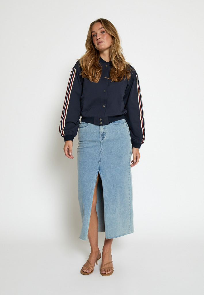 Minus MSMarabella Bomber Jacket Jacket 2994 SKY CAPTAIN