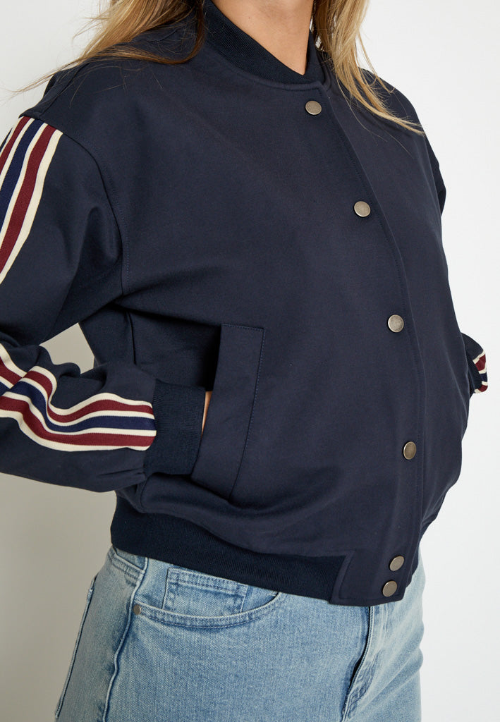 Minus MSMarabella Bomber Jacket Jacket 2994 SKY CAPTAIN