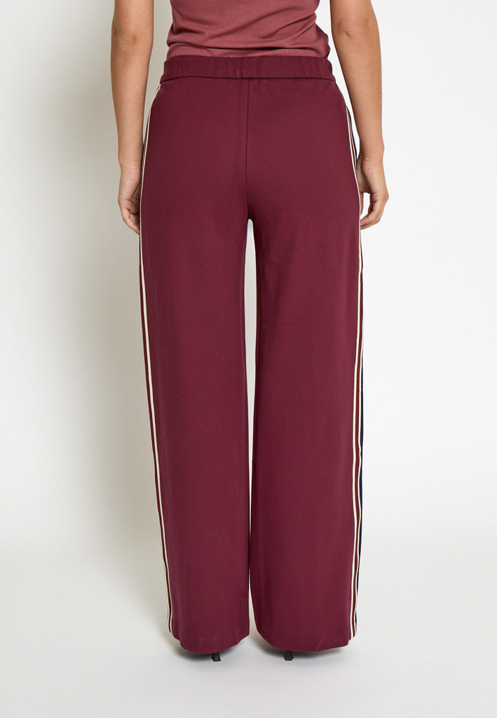 Minus MSMarabella Mid Waist Pant Pant 615 Bordeaux