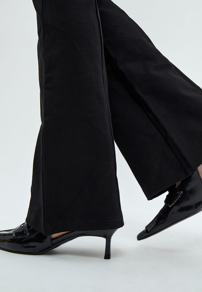 Minus MSMarcia HW Flared Pant Pant 100 Black