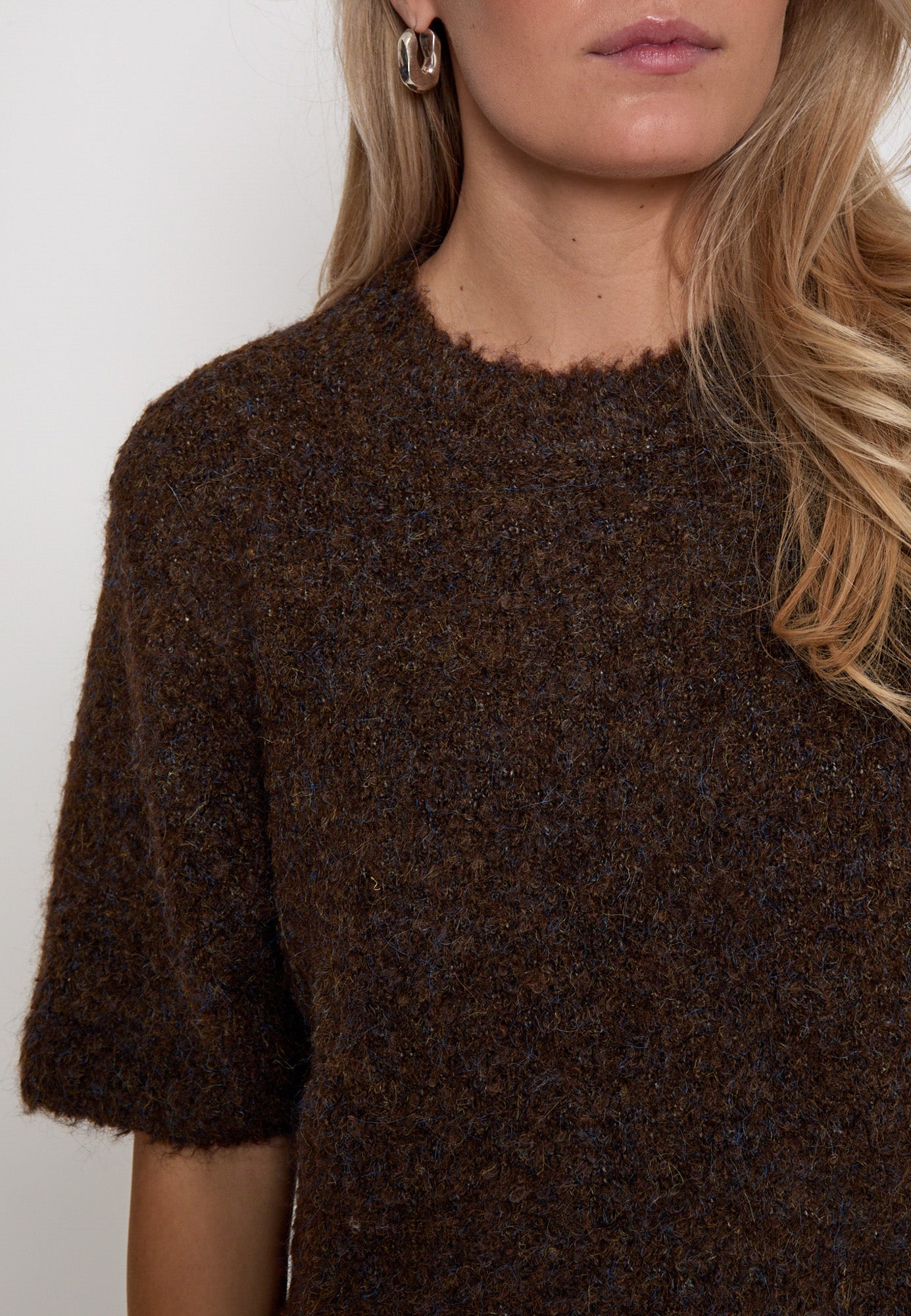 Minus MSMargrethe GRS RWS Knit T-Shirt T-Shirt 3681 Tiramisu