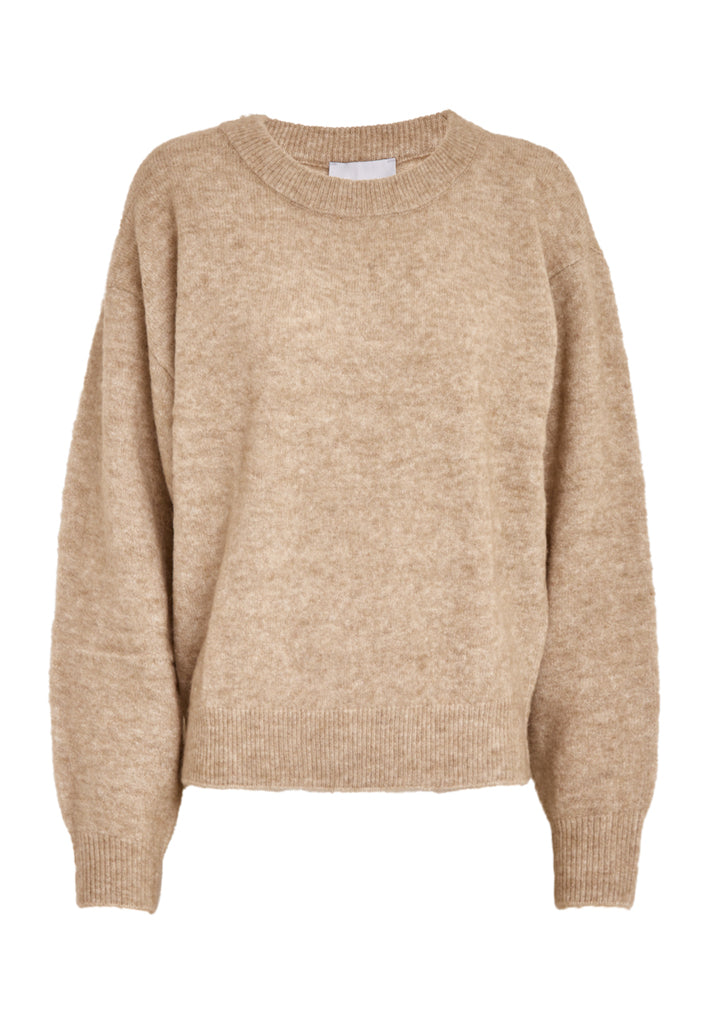 Minus MSMarina Knit Pullover Pullover 9015M Sand Gray Melange