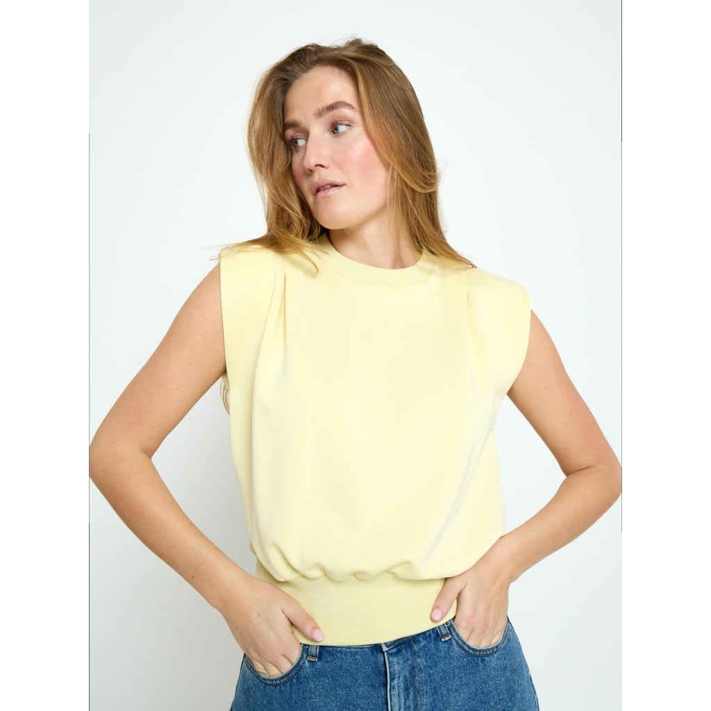 Minus MSMarta Sweat Sweatshirt 1004 Soft Yellow