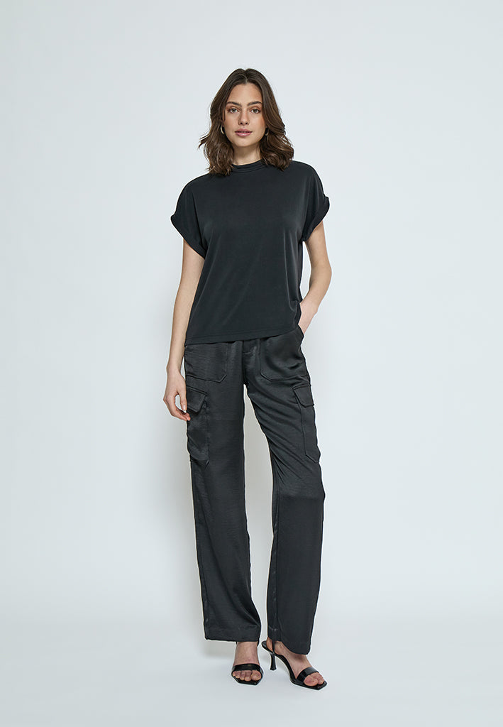 Minus MSMavelyn Blouse T-Shirt 100 Black