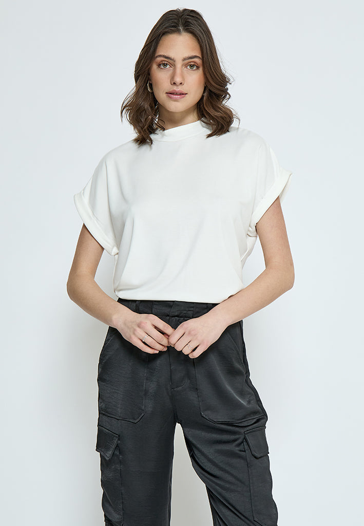 Minus MSMavelyn Blouse T-Shirt 220 Broken White