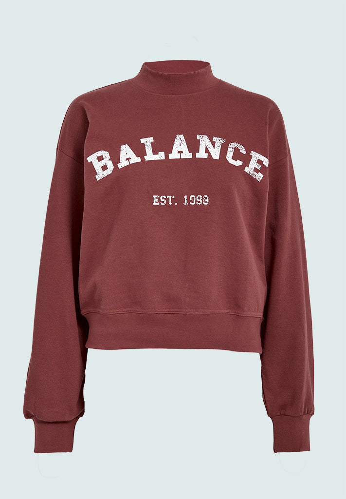 Minus MSMaya Sweat Sweatshirt 4058 Roan Rouge