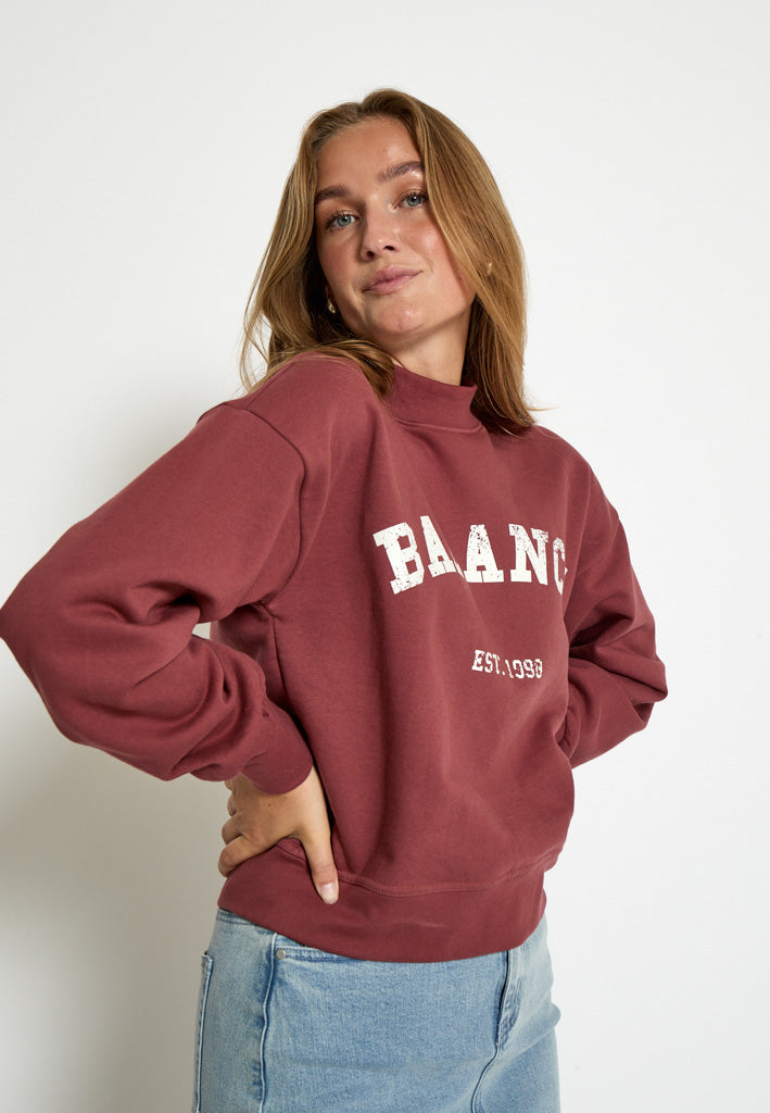 Minus MSMaya Sweat Sweatshirt 4058 Roan Rouge