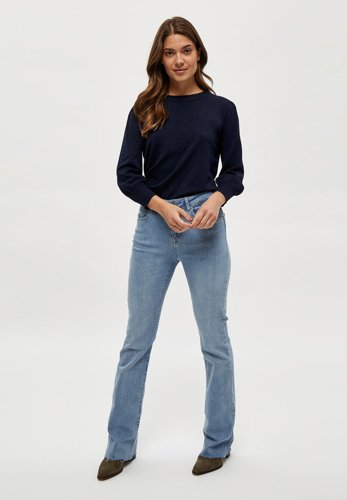 Minus MSMersin Knit Pullover Pullover 542 Black Iris Solid