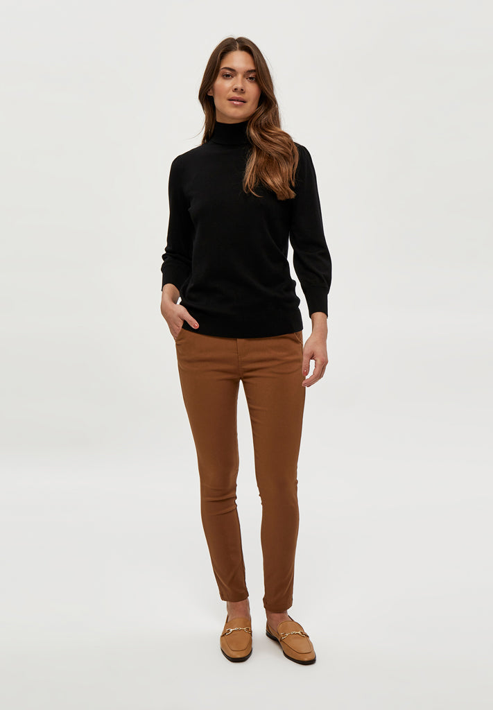 Minus MSMersin Roll Neck Knit Pullover 100 Black