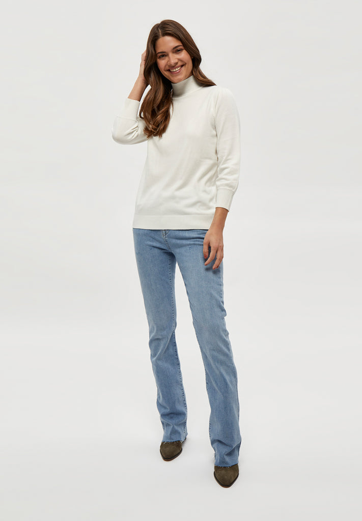 Minus MSMersin Roll Neck Knit Pullover 220 Broken White
