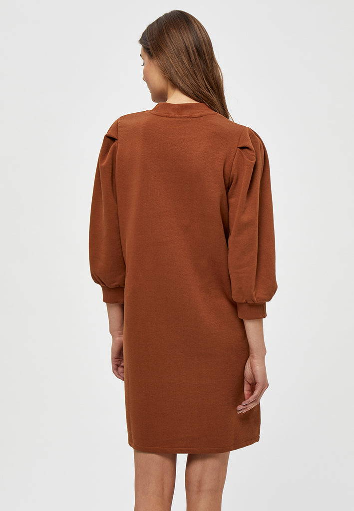 Minus MSMika Puff Sweat Dress Dress 398 Desert Sand