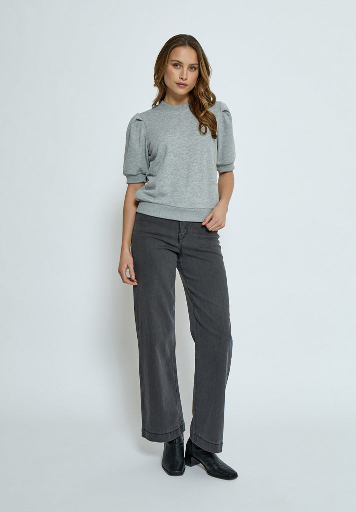 Minus MSMika Sweat Sweatshirt 112M Light Grey Melange