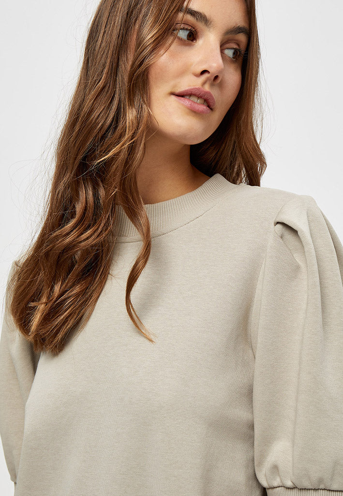 Minus MSMika Sweat Sweatshirt 2105 Feather Gray