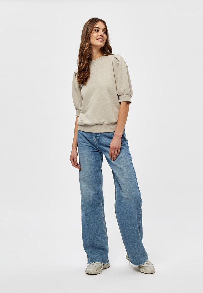 Minus MSMika Sweat Sweatshirt 2105 Feather Gray