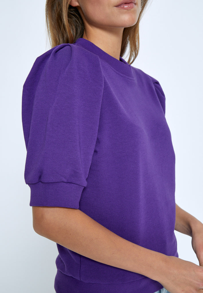 Minus MSMika Sweat Sweatshirt 7432 Violet Indigo