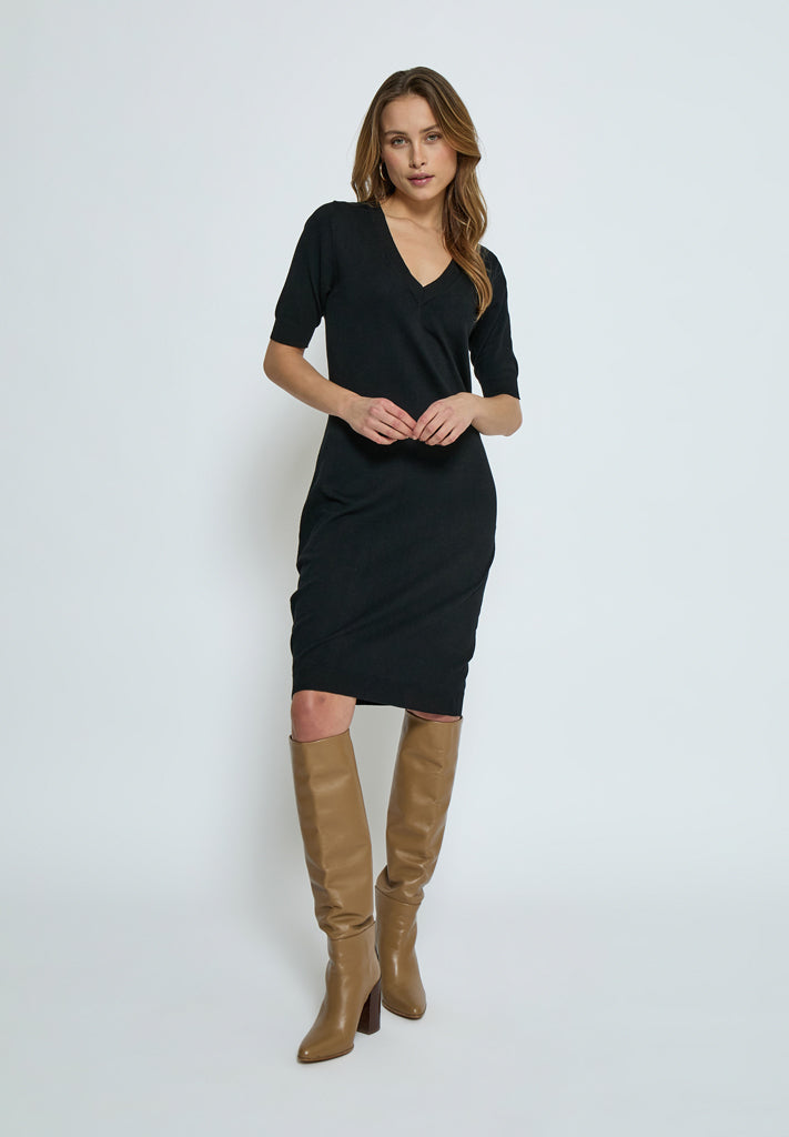 Minus MSMilla Knit Dress Dress 100 Black