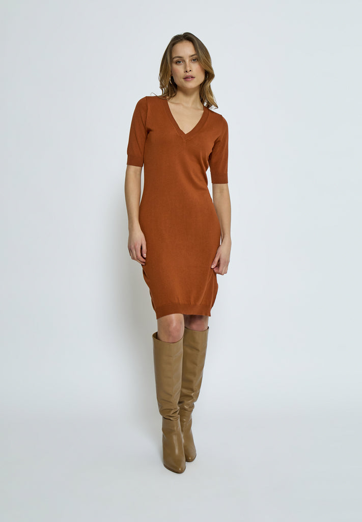Minus MSMilla Knit Dress Dress 398 Desert Sand