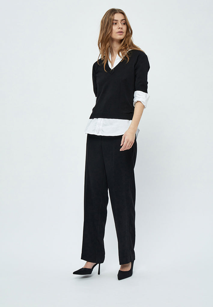 Minus MSMilla Knit T-Shirt T-Shirt 100 Black