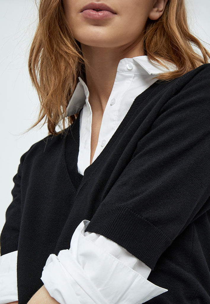Minus MSMilla Knit T-Shirt T-Shirt 100 Black