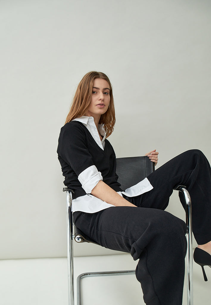 Minus MSMilla Knit T-Shirt T-Shirt 100 Black