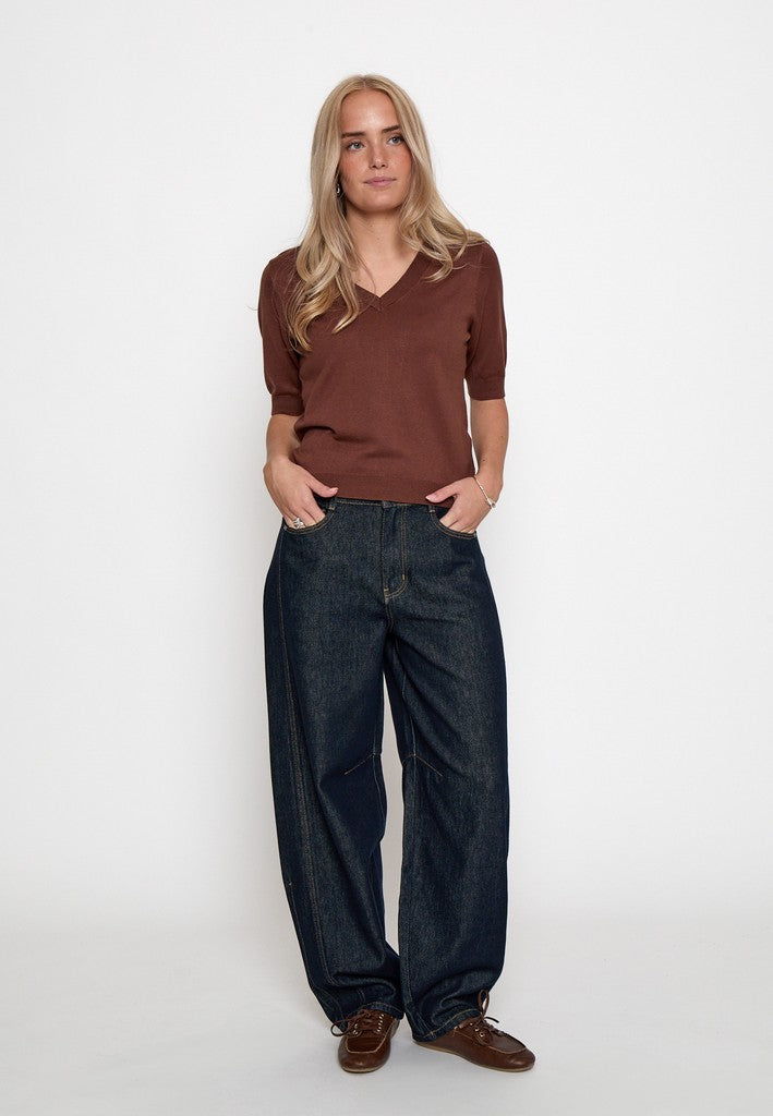 Minus MSMilla Knit T-Shirt T-Shirt 3681 Tiramisu