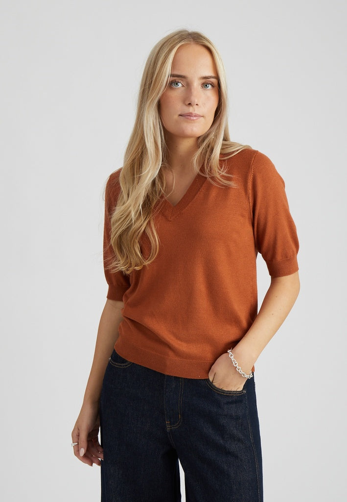 Minus MSMilla Knit T-Shirt T-Shirt 398 Desert Sand