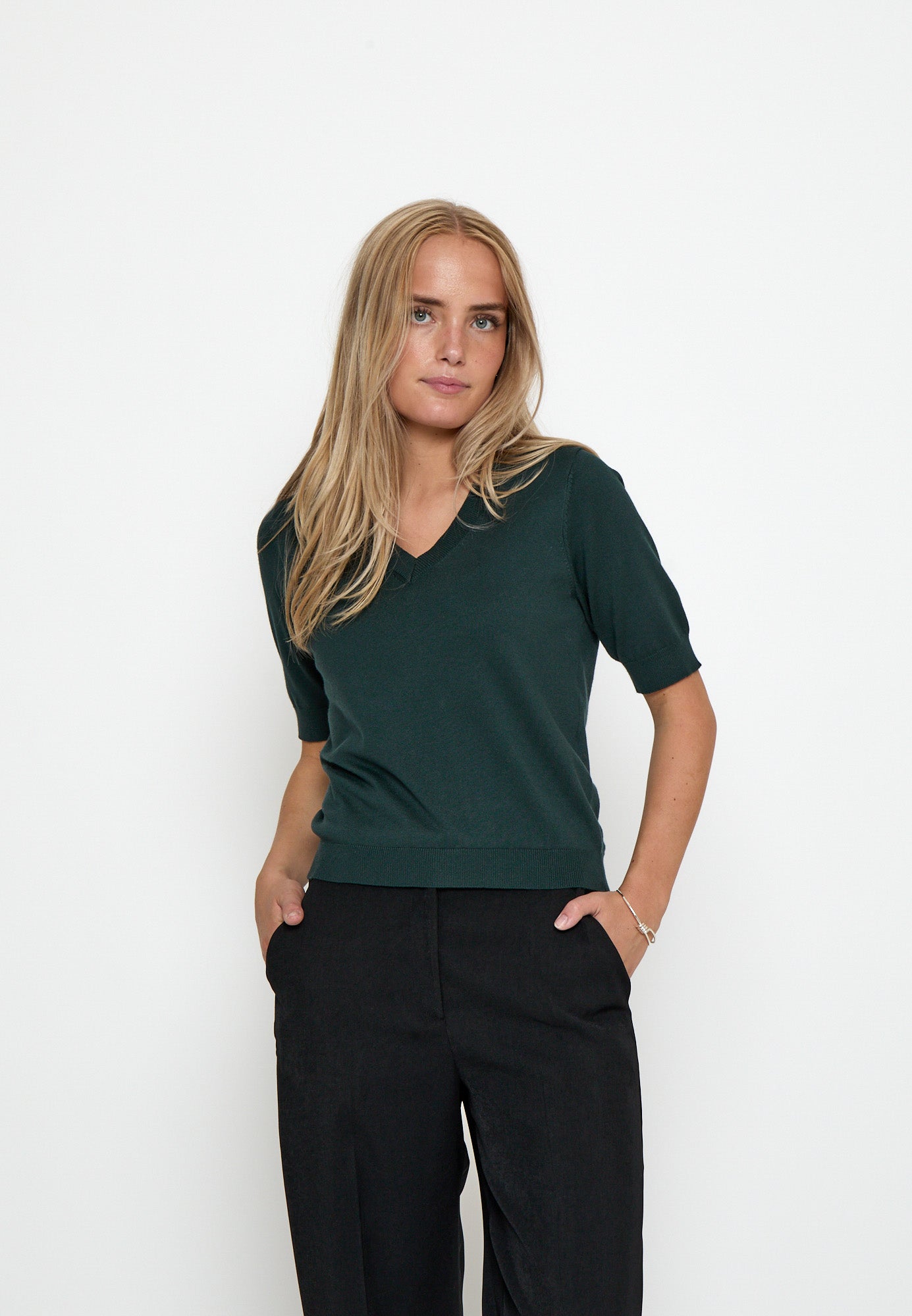 Minus MSMilla Knit T-Shirt T-Shirt 437 Green Gables