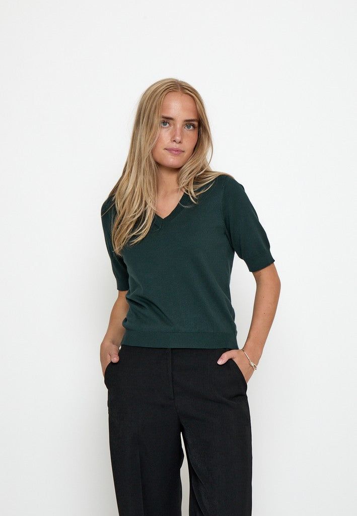 Minus MSMilla Knit T-Shirt T-Shirt 437 Green Gables