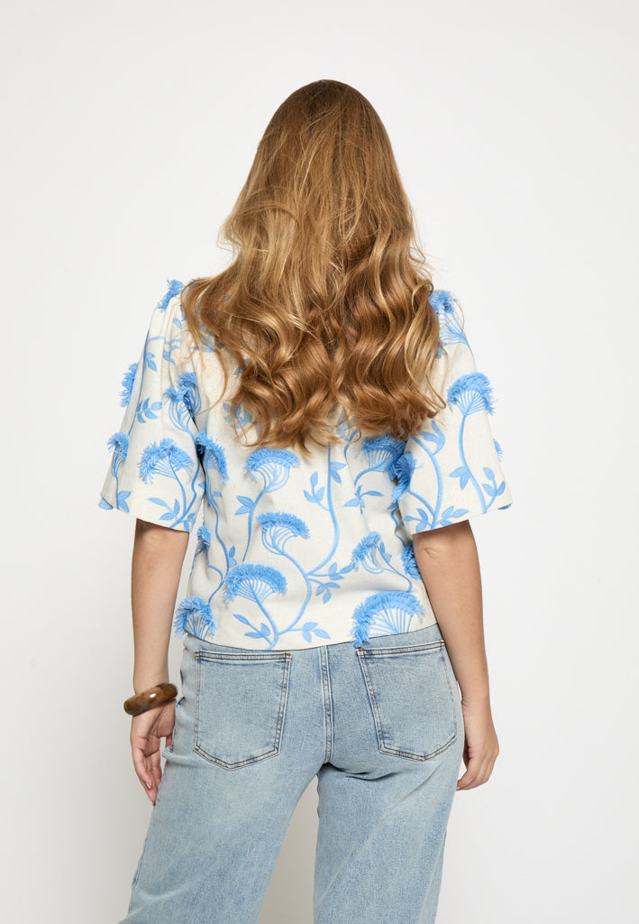 Minus MSMisja Blouse Blouse 2284 Skyway Blue