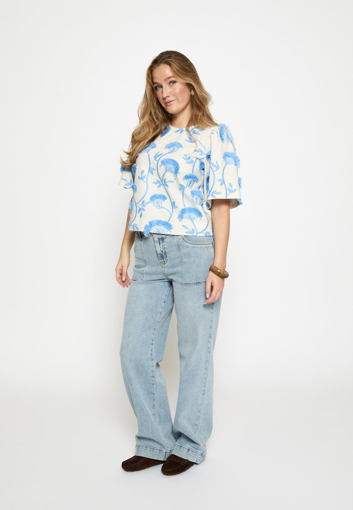 Minus MSMisja Blouse Blouse 2284 Skyway Blue