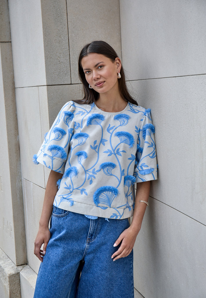 Minus MSMisja Blouse Blouse 2284 Skyway Blue