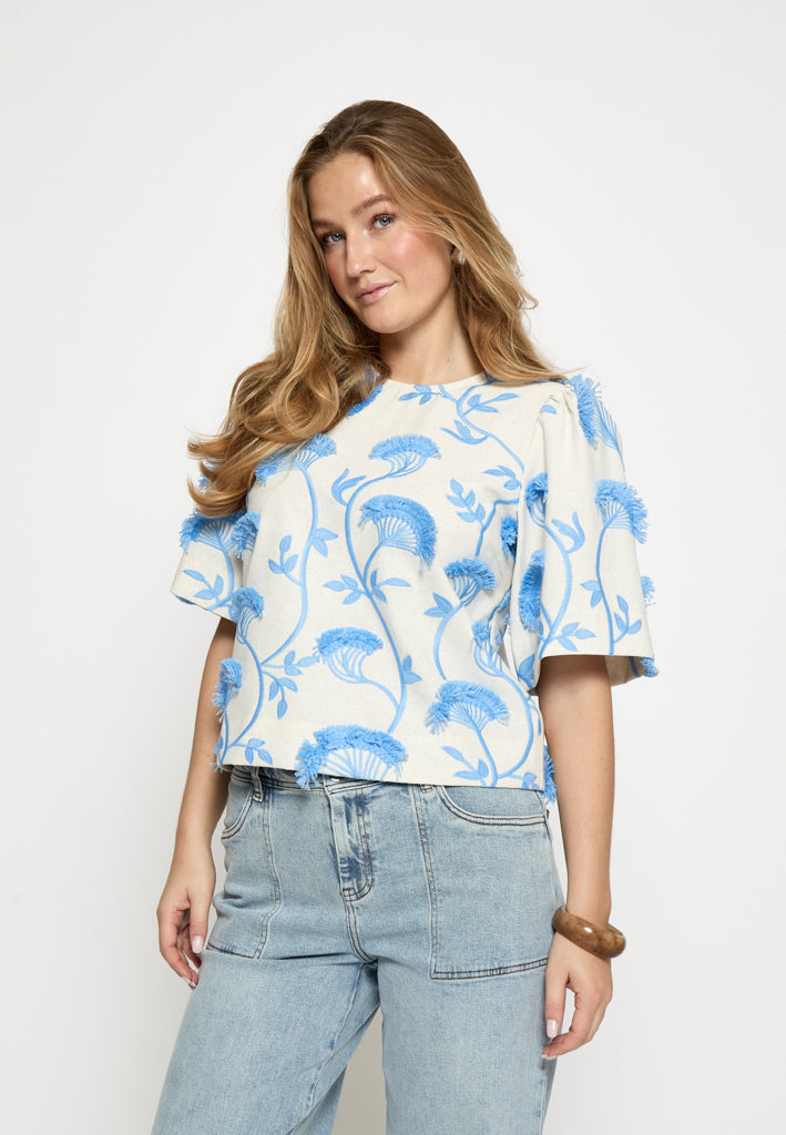 Minus MSMisja Blouse Blouse 2284 Skyway Blue