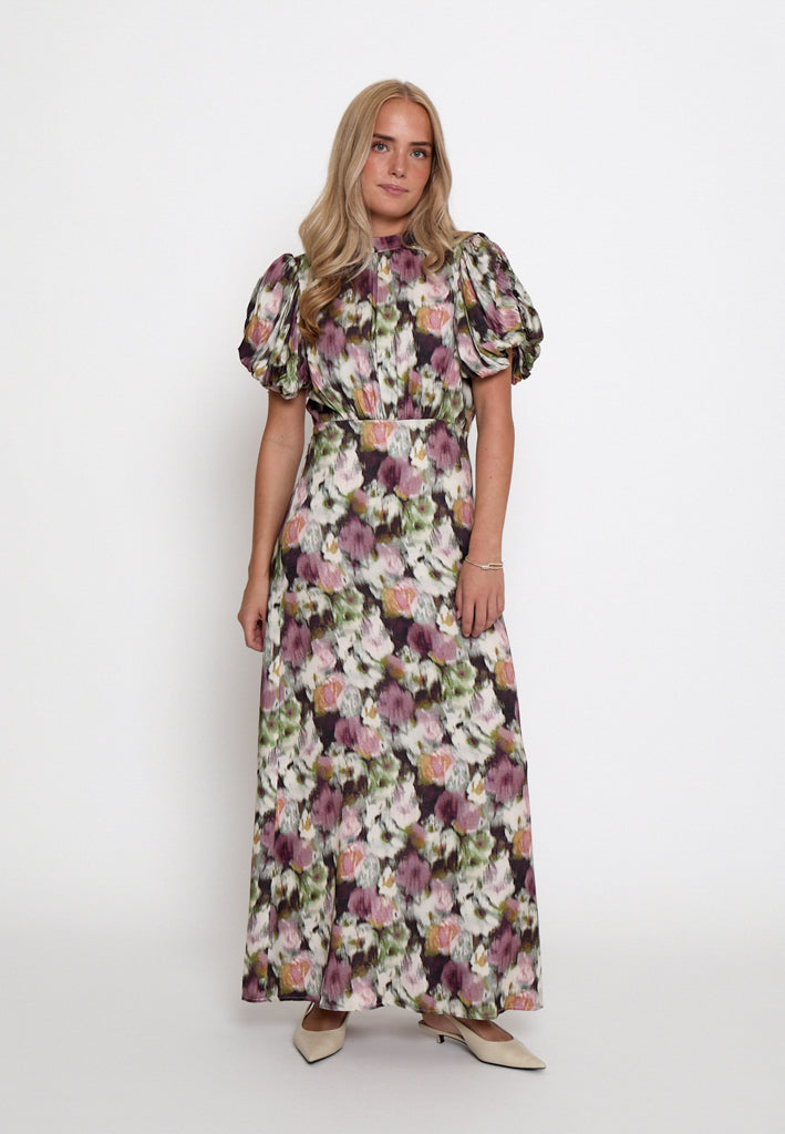 Minus MSNadia Maxi Dress Dress 4009P Andorra Red Print