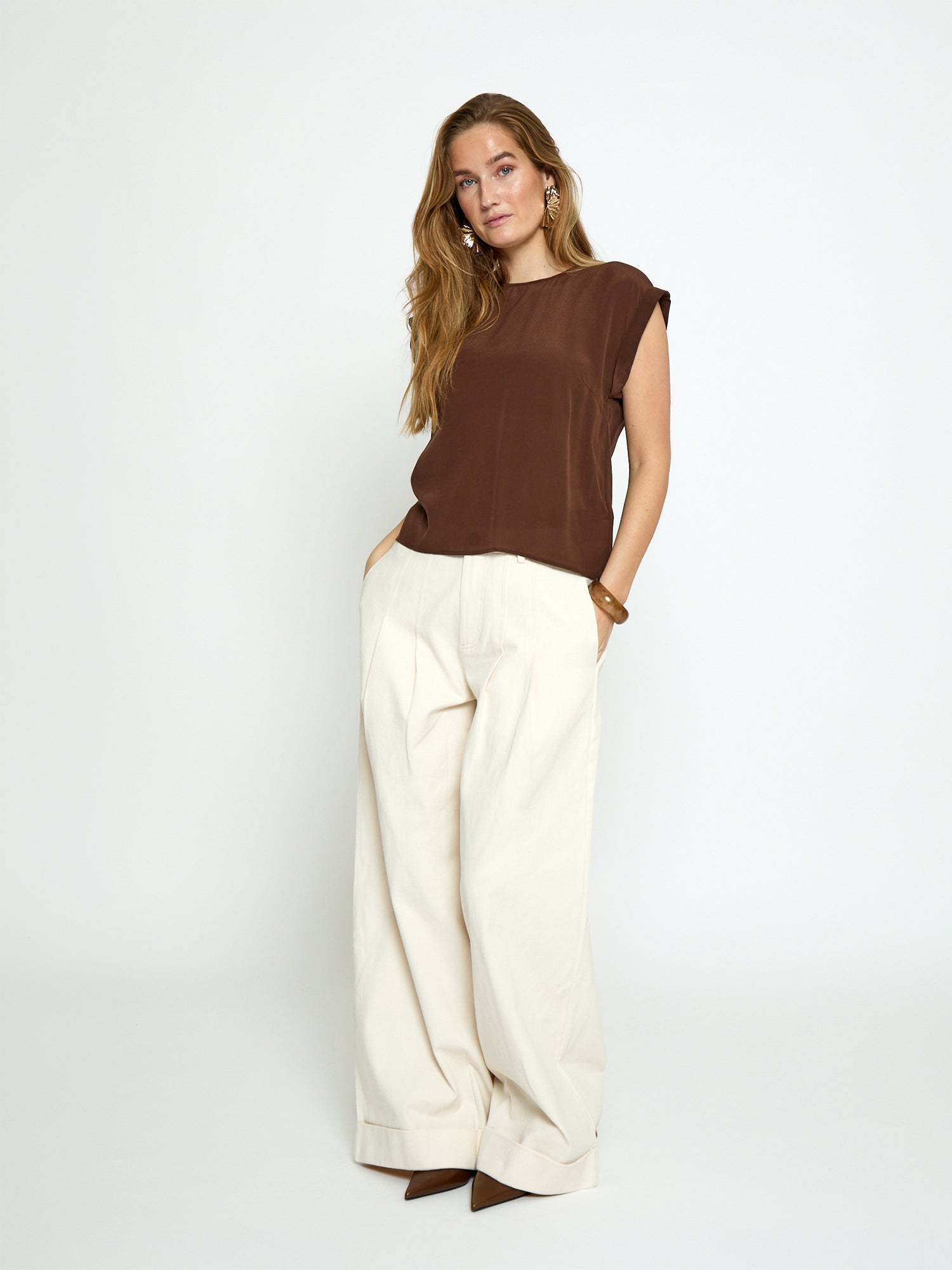 Minus MSNanna Top Top 5065 Chestnut