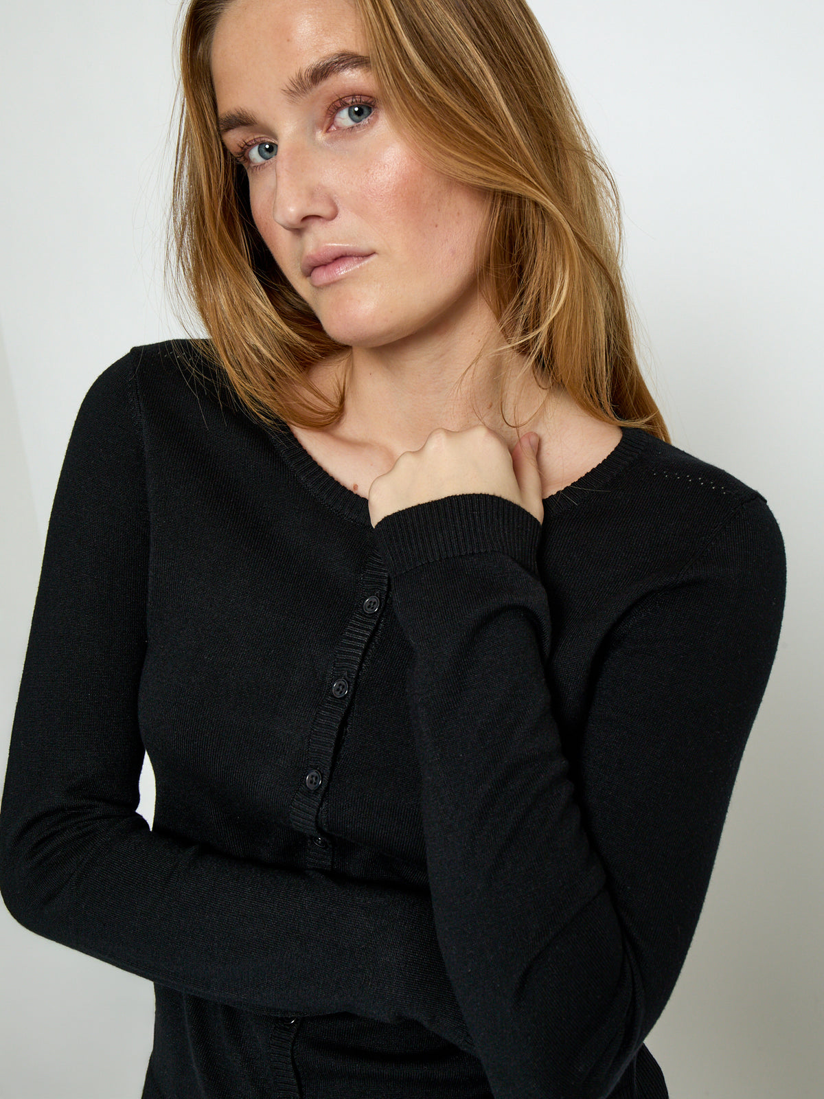 Minus MSNew Laura Cardigan Cardigans 100 Black