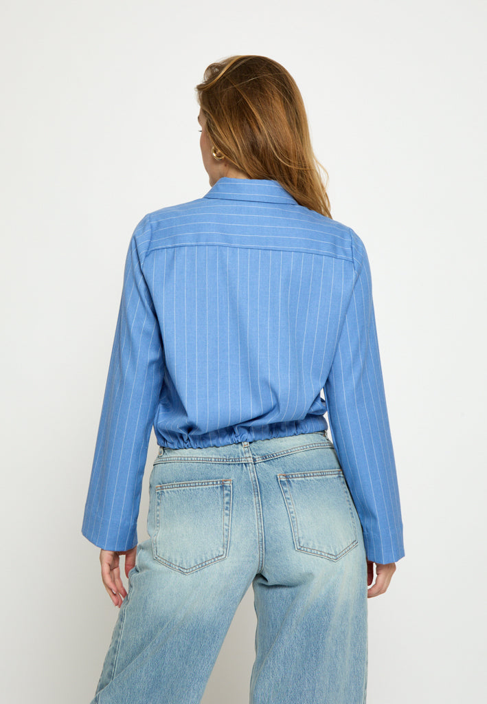 Minus MSOdelia Shirt Shirt 2284S Skyway Blue Stripe