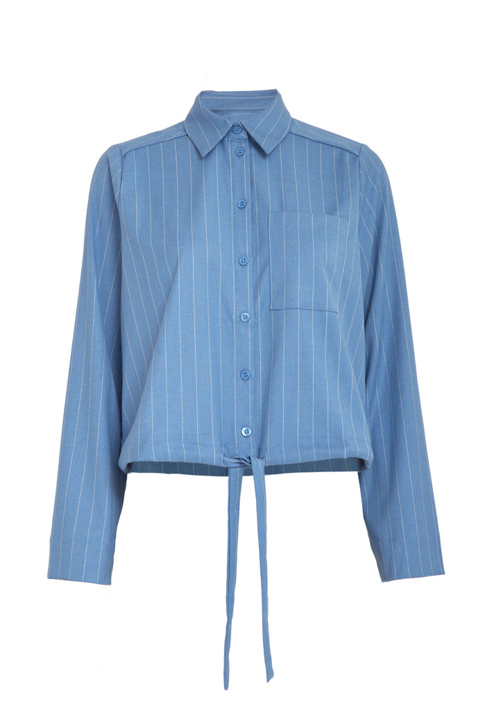 Minus MSOdelia Shirt Shirt 2284S Skyway Blue Stripe