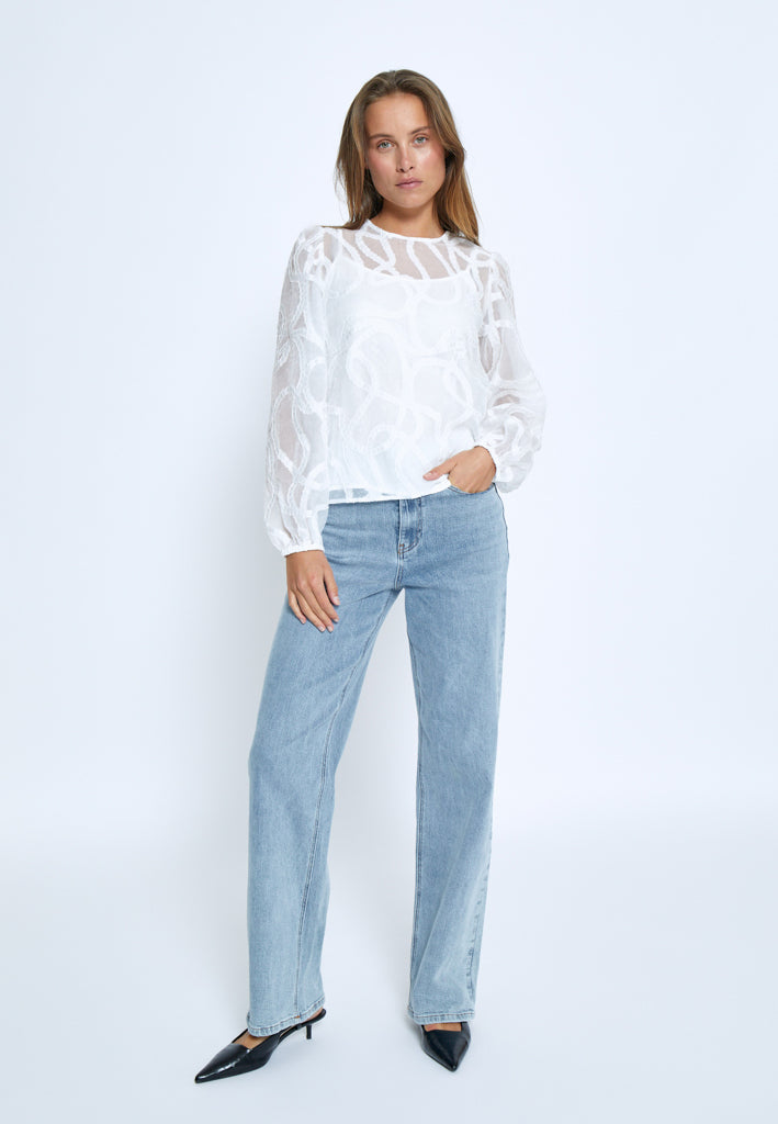 Minus MSOdine Blouse Blouse 235 Cloud Dancer