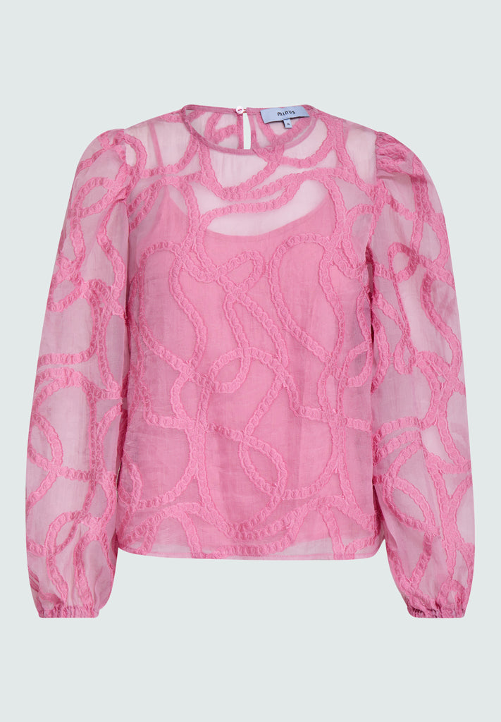 Minus MSOdine Blouse Blouse 4017 Desert Rose