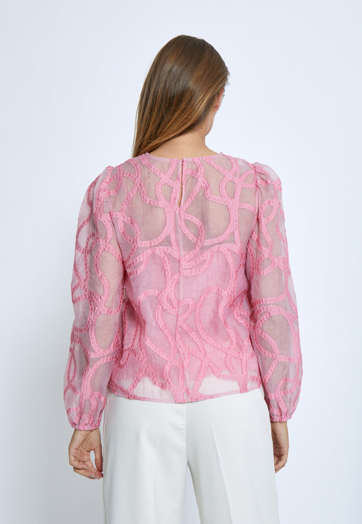 Minus MSOdine Blouse Blouse 4017 Desert Rose