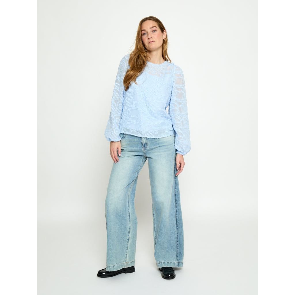 Minus MSOdine Blouse Blouse 2284 Skyway Blue