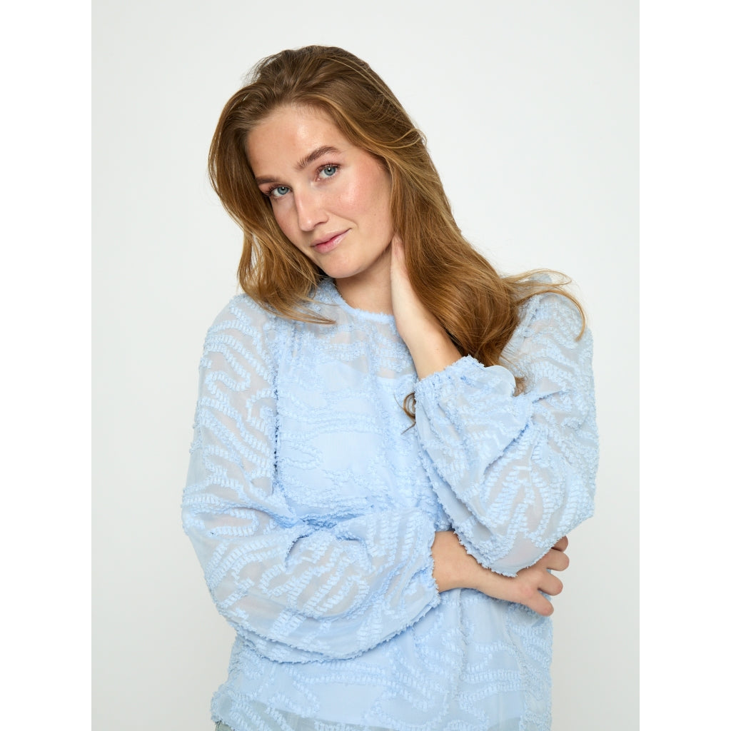 Minus MSOdine Blouse Blouse 2284 Skyway Blue