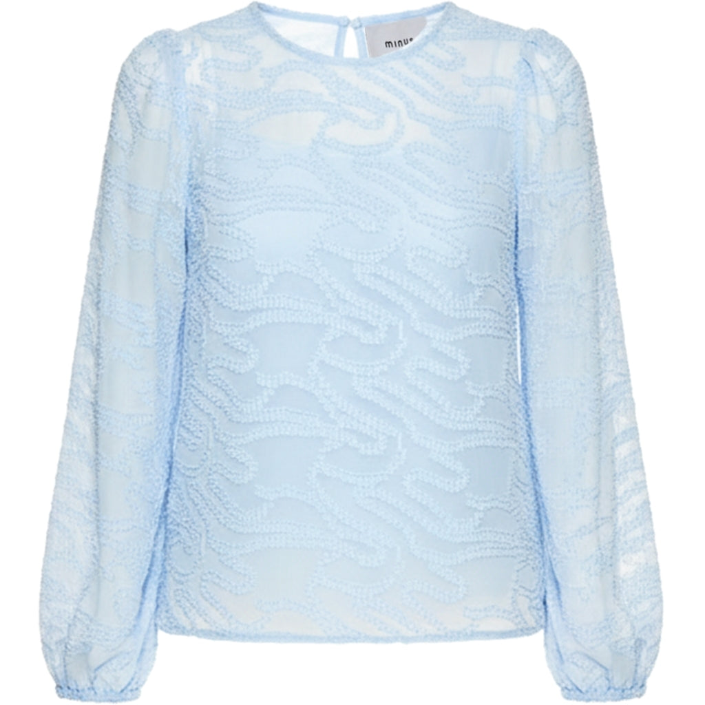 Minus MSOdine Blouse Blouse 2284 Skyway Blue