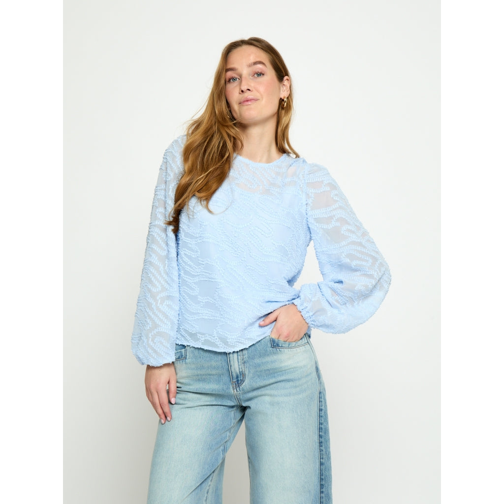 Minus MSOdine Blouse Blouse 2284 Skyway Blue